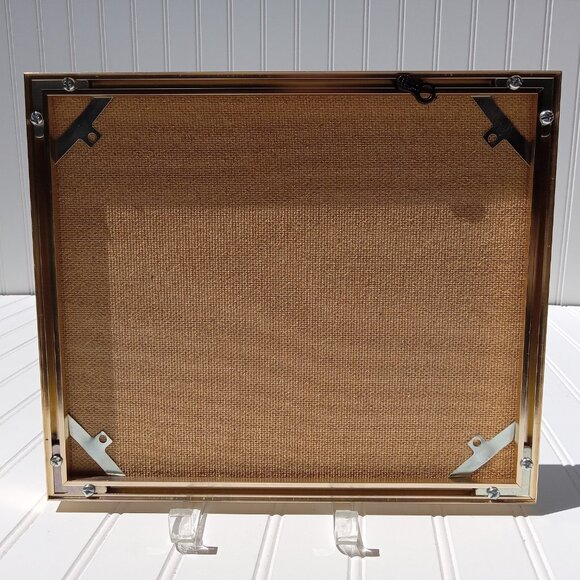 MCM Oil Paintings Mountain Art Set of 2 Signed by the Artist Textured Framed Vtg - Picture 11 of 15